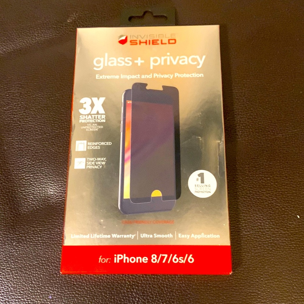 Invisible shield for all iPhones 8/7/6/6s